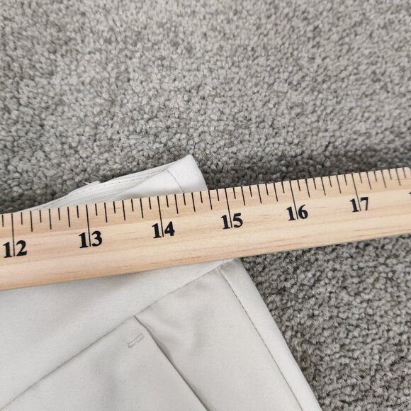 H&M Women's Trousers in Off White Size 10 Academia Career Office Business Casual - Picture 7 of 10